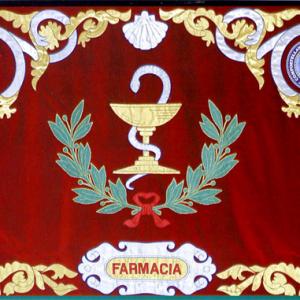 Escudo de la Facultad de Farmacia. Universidad de Santiago de Compostela